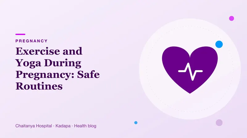 Calm illustration of a gentle heart shape over a yoga mat on a soft lavender background